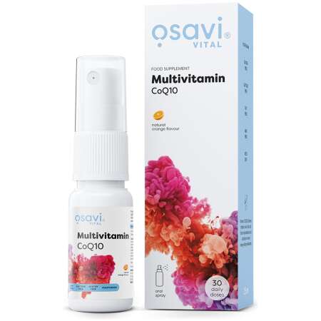 Osavi Multivitamin CoQ10 Oral Spray, Orange - 25 ml.