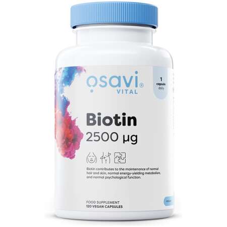 Osavi Biotin, 2500mcg - 120 vegan caps