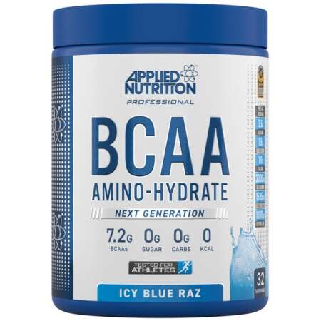 Applied Nutrition BCAA Amino-Hydrate, Icy Blue Raz (EAN 634158771057) - 450g