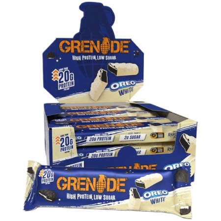 Grenade Protein Bars, OREO White (EAN 5060811384756) - 12 x 60g