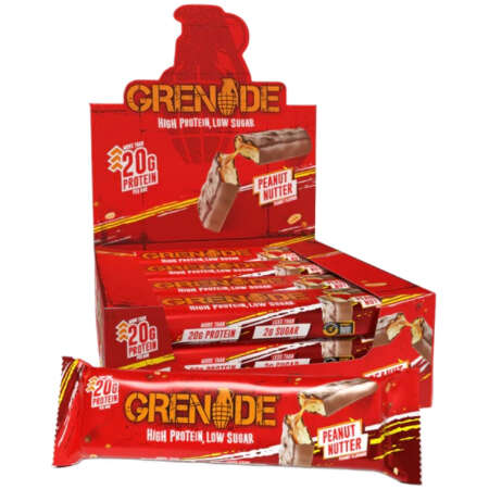 Grenade Protein Bars, Peanut Nutter (EAN 5060221206822) - 12 x 60g