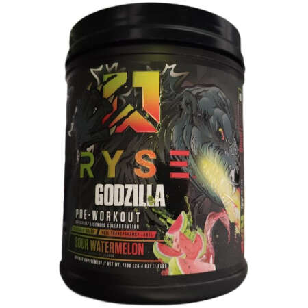 RYSE Godzilla Pre-Workout, Sour Watermelon - 748g