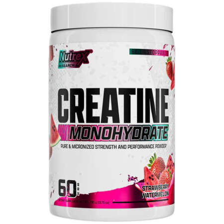 Nutrex Creatine Monohydrate, Strawberry Watermelon - 390g