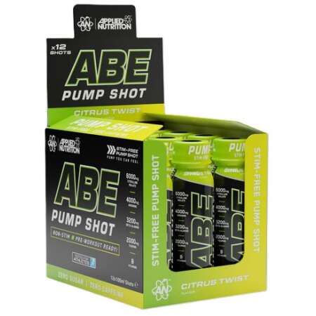 Applied Nutrition ABE Pump Shot, Citrus Twist - 12 x 100 ml.