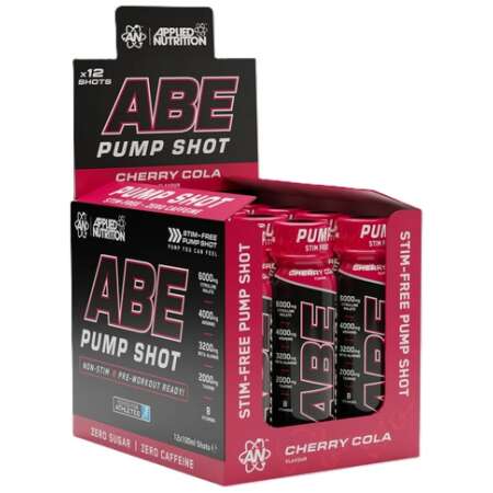 Applied Nutrition ABE Pump Shot, Cherry Cola - 12 x 100 ml.
