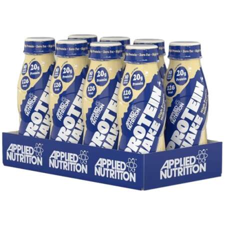Applied Nutrition High Protein Shake, White Chocolate - 8 x 330 ml.