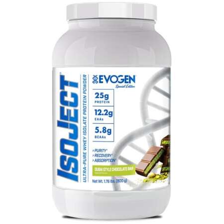 Evogen IsoJect, Dubai Style Chocolate Bar - 800g