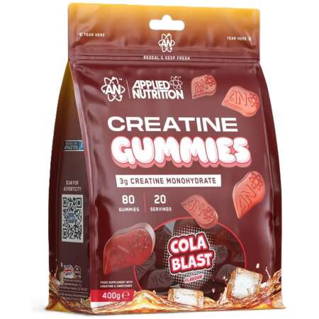 Applied Nutrition Creatine Gummies, Cola Blast - 80 gummies