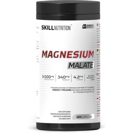 Skill Nutrition Magnesium Malate - 120 caps