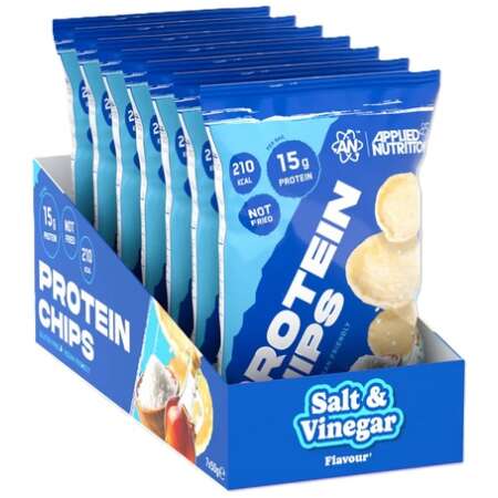 Applied Nutrition Protein Chips, Salt & Vinegar - 7 x 50g