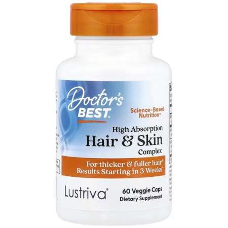 Doctor's Best High Absorption Hair & Skin Complex - 60 vaps