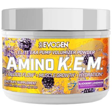 Evogen Amino K.E.M. EAA, Blackberry Lemonade - 504g