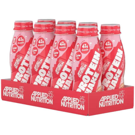 Applied Nutrition High Protein Shake, Strawberries & Cream (EAN 05056555200490) - 8 x 500 ml.