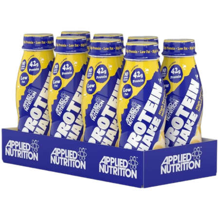 Applied Nutrition High Protein Shake, Banana Delight (EAN 05056555200469) - 8 x 500 ml.