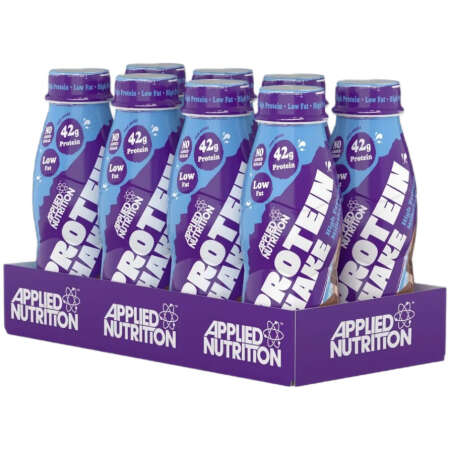 Applied Nutrition High Protein Shake, Double Chocolate (EAN 05056555200483) - 8 x 500 ml.