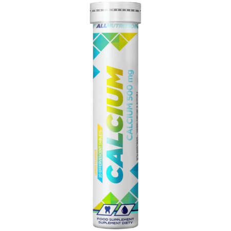 Allnutrition Calcium, 500mg (Lemon) - 20 effervescent tablets