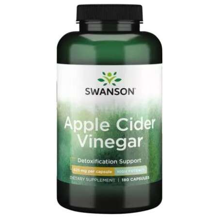 Swanson Apple Cider Vinegar, 1250mg High Potency - 180 caps