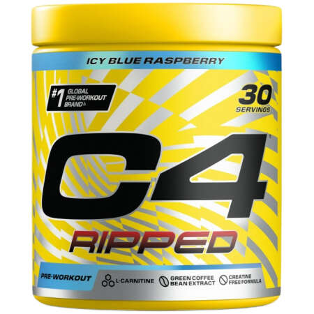 Cellucor C4 Ripped, Icy Blue Raspberry - 189g