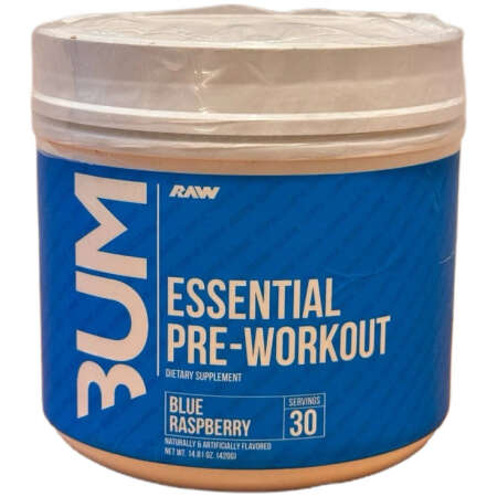 Raw Nutrition CBUM Essential Pre-Workout, Blue Raspberry - 408g