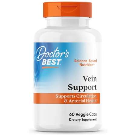 Doctor's Best Vein Support with DiosVein and MenaQ7 - 60 vcaps