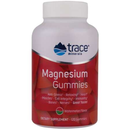 Magnesium Gummies, Watermelon - 120 gummies