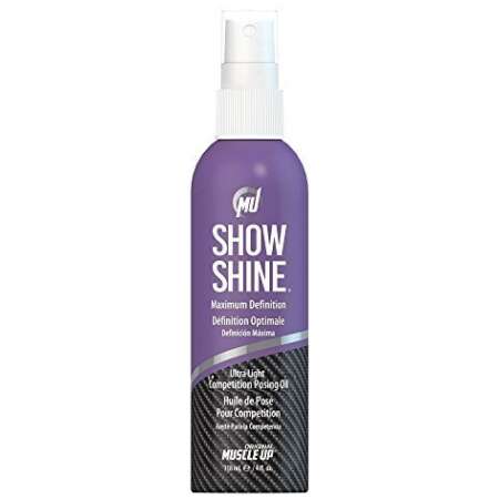 Show Shine, Maximum Definition Ultra Light Competition Posing Oil Spray - 118 ml.