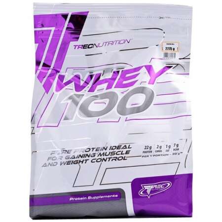 Whey 100 (Bag), Strawberry - 2275g