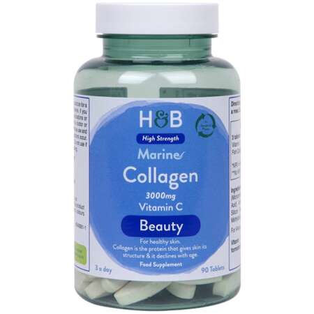 Marine Collagen with Vitamin C, 3000mg - 90 tabs