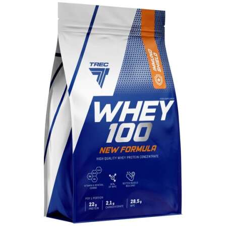 Whey 100 - New Formula, Strawberry Cream - 700g