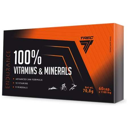 Enudrance 100% Vitamins & Minerals - 60 caps