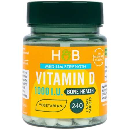 Vitamin D, 25mcg - 240 tabs