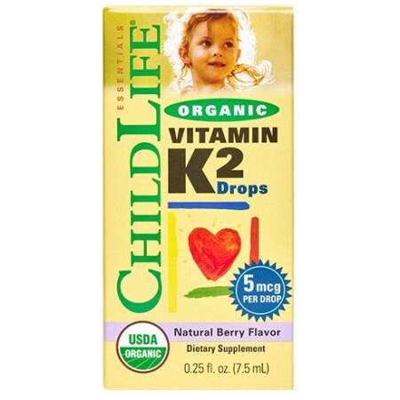 Vitamin K2 Drops, Natural Berry - 7 ml.