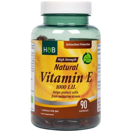 Natural Vitamin E, 1000 IU - 90 caps