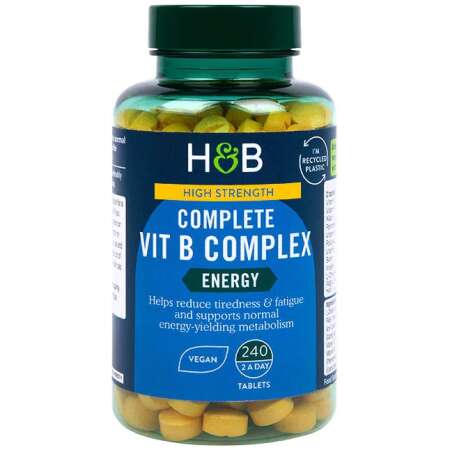 High Strength Complete Vit B Complex - 240 tabs