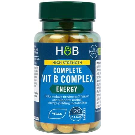 High Strength Complete Vit B Complex - 120 tabs (EAN 5059604499005)