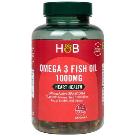 Omega 3 Fish Oil, 1000mg - 120 caps