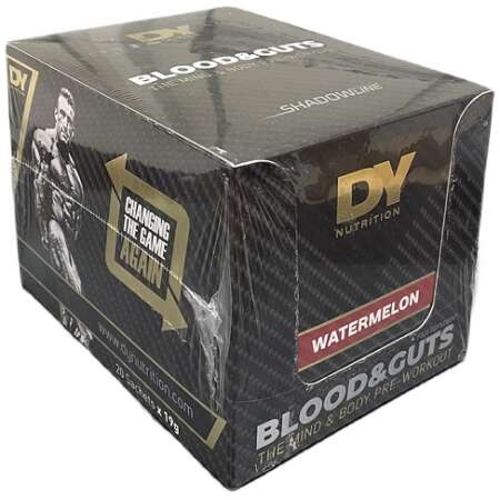 Dorian Yates Blood and Guts Sachets, Watermelon - 20 x 19g
