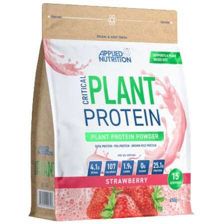 Applied Nutrition Critical Plant Protein, Strawberry - 450g
