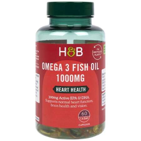 Omega 3 Fish Oil, 1000mg - 60 caps