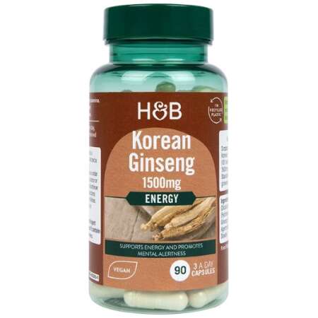 Korean Ginseng, 1500mg - 90 vcaps