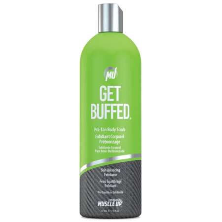 Get Buffed, Pre-Tan Body Scrub and Skin Balancing Exfoliator - 473 ml.
