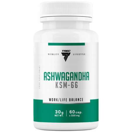 Ashwagandha KSM-66, 500mg - 60 caps