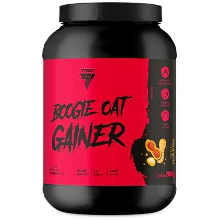 Boogie Oat Gainer, Peanut Butter - 2000g
