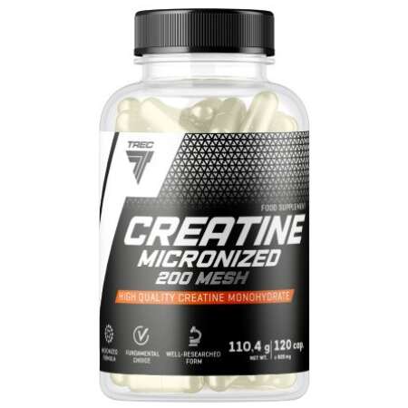 Creatine Micronized 200 Mesh - 120 caps
