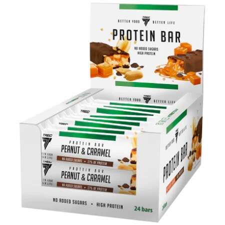 Protein Bar, Peanut & Caramel (EAN 5904358564656) - 24 x 49g