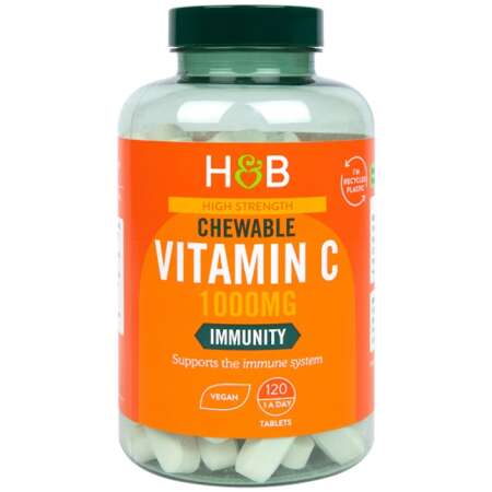 High Strength Chewable Vitamin C, 1000mg - 120 tabs
