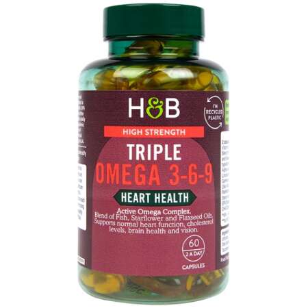 High Strength Triple Omega 3-6-9 - 60 caps
