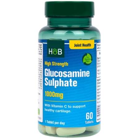 Glucosamine Sulphate, 1000mg - 60 tablets