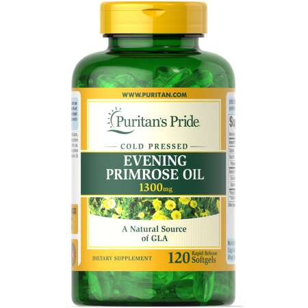 Puritan's Pride Evening Primrose Oil, 1300mg - 120 softgels