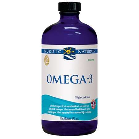 Nordic Naturals (Danish Label) Omega-3 Fiskeolie, 1560mg Lemon - 473 ml,